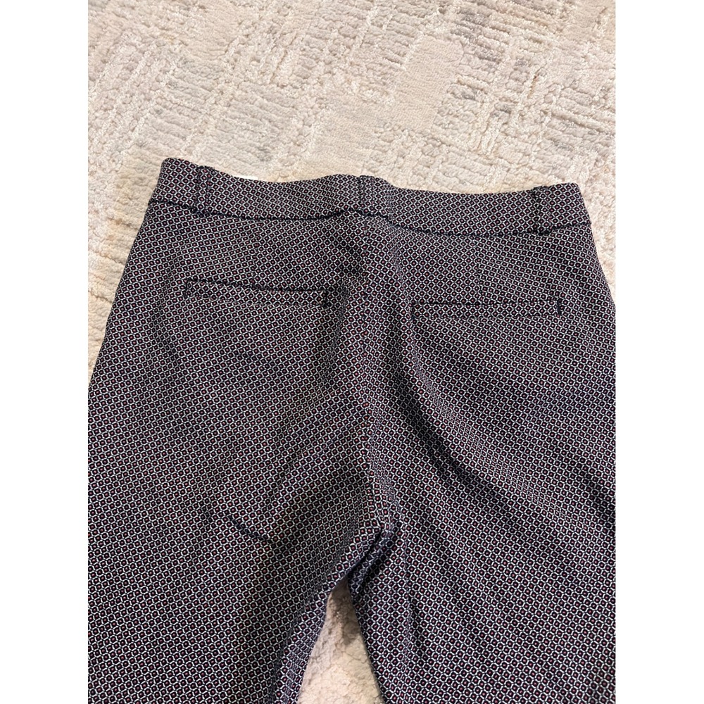Banana Republic Sloan Fit Geometric Print Career Work Pants Size 2 - Picture 11 of 14